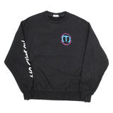 CHAMPION REVERSE WEAVE Womens Sweatshirt Black L