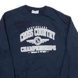 CHAMPION Cross Country Champions Womens Sweatshirt Blue USA M