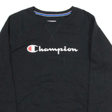 CHAMPION Womens Sweatshirt Black M