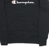 CHAMPION Womens Sweatshirt Black M