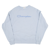 CHAMPION REVERSE WEAVE Womens Sweatshirt Blue L