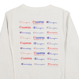 CHAMPION REVERSE WEAVE Mens Sweatshirt Cream L