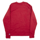 CHAMPION Mens Sweatshirt Red M