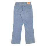 LEVI'S 550 Womens Jeans Blue Relaxed Bootcut W28 L30