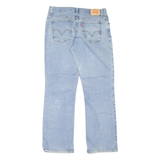 LEVI'S 550 Womens Jeans Blue Relaxed Bootcut Stone Wash W31 L31