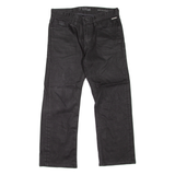 GUESS Desmond Mens Jeans Black Relaxed Straight W32 L26