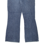 GUESS JEANS Womens Jeans Blue Regular Bootcut Stone Wash W31 L28