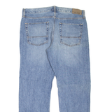 NAUTICA Mens Jeans Blue Relaxed Straight Stone Wash W36 L30