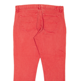 RALPH LAUREN SPORT Womens Jeans Red Regular Tapered W32 L27