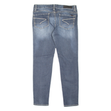 SEVEN7 Legging Womens Jeans Blue Slim Skinny Stone Wash W31 L29