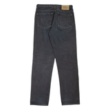 CALVIN KLEIN JEANS Womens Jeans Black Regular Straight W28 L30