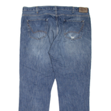 DICKIES Workwear Mens Jeans Blue Regular Straight Stone Wash W40 L31