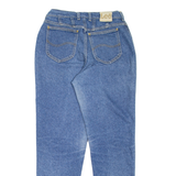 LEE Womens Jeans Blue Regular Mom Stone Wash W28 L29