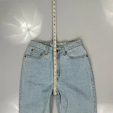 512 Levis Slim Fit Jeans - 26W UK 6 Light Wash Cotton