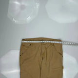 Unbranded Carpenter Pants - 38W 34L Khaki Cotton