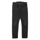 LEVI'S 512 BIG E Jeans Mens Black Slim Tapered W34 L32