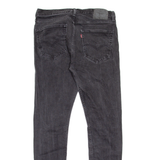 LEVI'S 512 Jeans Mens Black Slim Tapered W32 L31