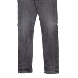LEVI'S 510 BIG E Jeans Mens Grey Slim Skinny Stone Wash W32 L31