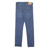 LEVI'S 510 Jeans Mens Blue Slim Skinny Stone Wash W33 L34