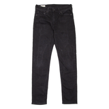 LEVI'S 511 BIG E Jeans Mens Black Slim Straight W29 L30
