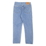 LEVI'S 501 BIG E Jeans Spell Out Womens Blue Regular Straight W26 L25