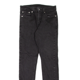 LEVI'S 512 Jeans Mens Black Slim Tapered W27 L29