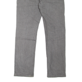 LEVI'S 514 Jeans Mens Grey Slim Straight W33 L32