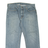 LEVI'S 559 Jeans Mens Blue Relaxed Straight Stone Wash W38 L30