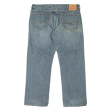 LEVI'S 559 Jeans Mens Blue Relaxed Straight Stone Wash W38 L30