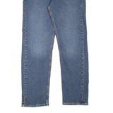 LEVI'S 505 Jeans Mens Blue Regular Straight Stone Wash W34 L32