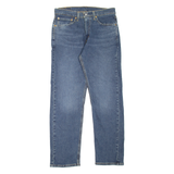 LEVI'S 505 Jeans Mens Blue Regular Straight Stone Wash W34 L32