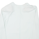 NOSTALGIA Womens Blouse Blue Long Sleeve L