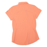 COLUMBIA Omni-shade Sun Protect Womens Shirt Orange Collared XS