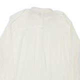 ESTER KEN PARIS Womens Shirt White Collared Long Sleeve XL