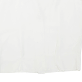 Womens Blouse White V-Neck M