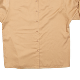 Womens Shirt Brown Collared UK 18