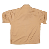 Womens Shirt Brown Collared UK 18