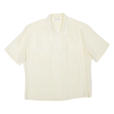 LAST SCENE Womens Shirt Beige Collared L