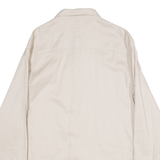 ALL SAINTS Mens Plain Shirt Beige Long Sleeve S