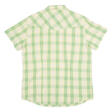 WRANGLER Slim Mens Shirt Green Check 2XL