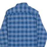 TOMMY HILFIGER Regular Fit Mens Shirt Blue Gingham Long Sleeve M