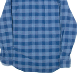 TOMMY HILFIGER Regular Fit Mens Shirt Blue Gingham Long Sleeve M