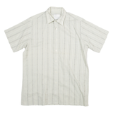 TONY D Mens Shirt Grey Gingham M