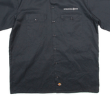 DICKIES International Paper Mens Worker Shirt Black L