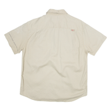 DICKIES Mens Worker Shirt Beige M