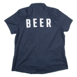 DICKIES Womens Worker Shirt Blue XL