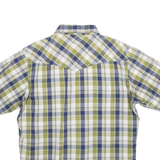 DICKIES Mens Shirt Green Check L