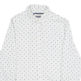 BEN SHERMAN The Beatles And Bugs Shirt Mens Shirt White Long Sleeve S