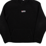 FILA Womens Black Hoodie L