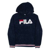 FILA Womens Blue Hoodie 2XL